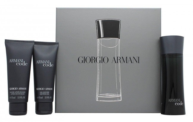 armani black code gift set